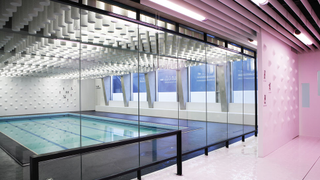 Stinkhole Becomes Super-Pool with a Splash of Pink in Paris